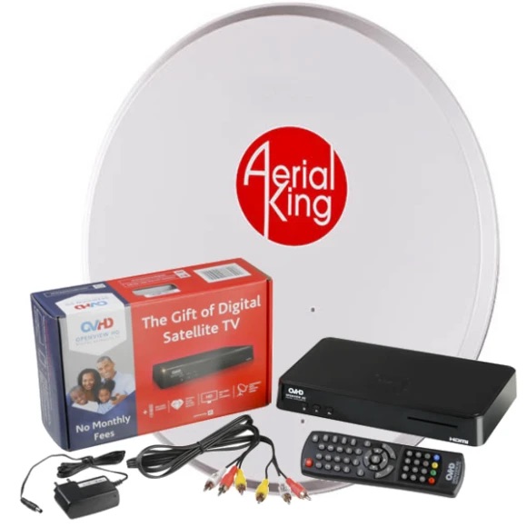 OpenView HD full decoder and dish kit